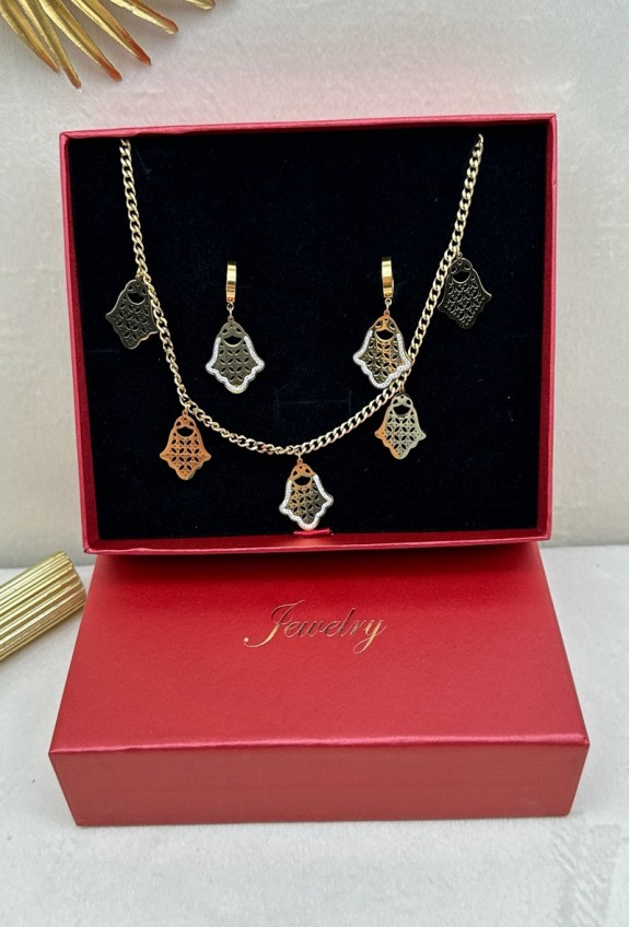 COFFRET BIJOUX EN ACIER INOXYDABLE