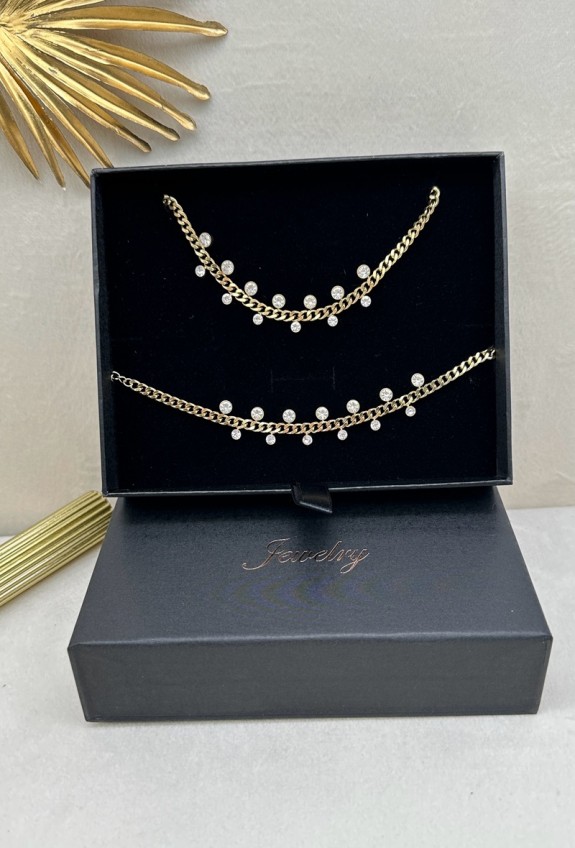 COFFRET BIJOUX EN ACIER INOXYDABLE