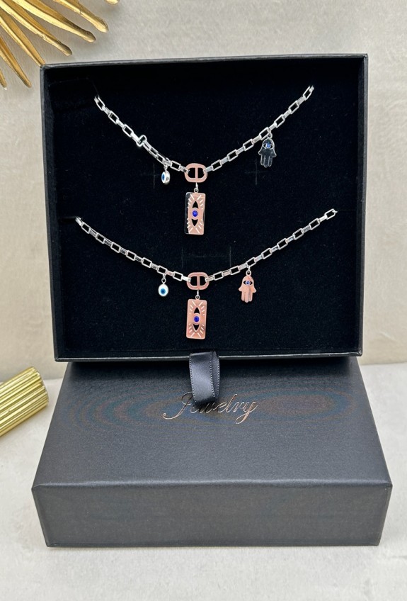 COFFRET BIJOUX EN ACIER INOXYDABLE