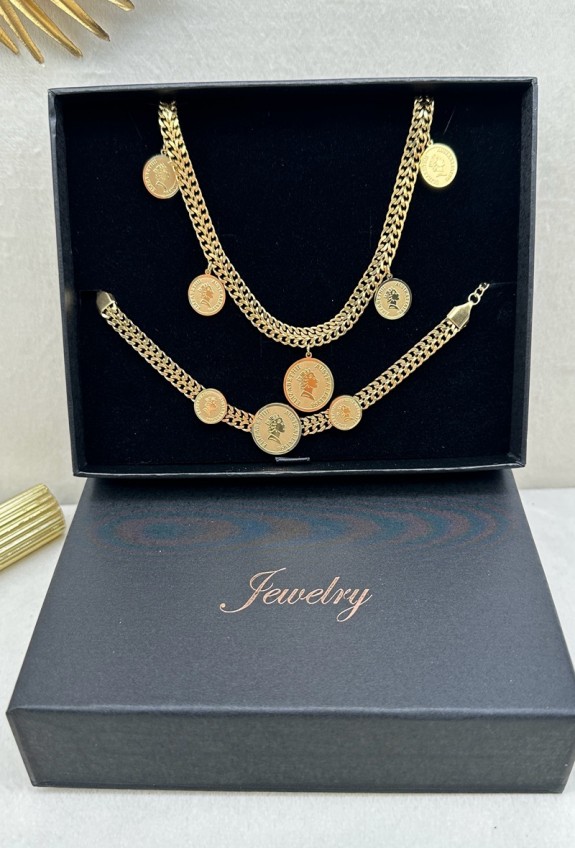 COFFRET BIJOUX EN ACIER INOXYDABLE