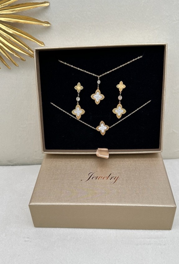 COFFRET BIJOUX EN ACIER INOXYDABLE