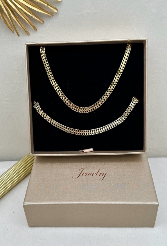 COFFRET BIJOUX EN ACIER INOXYDABLE