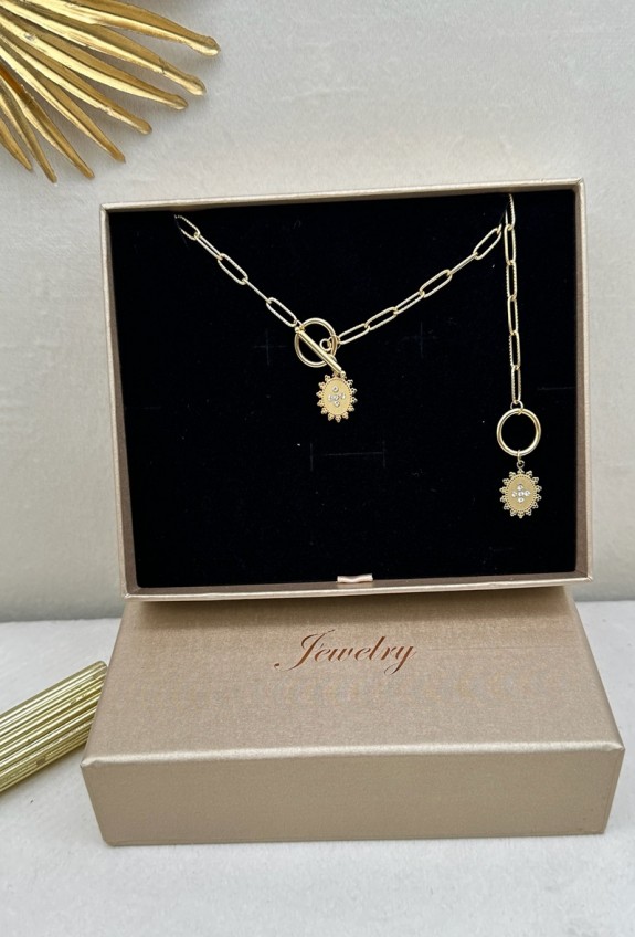 COFFRET BIJOUX EN ACIER INOXYDABLE