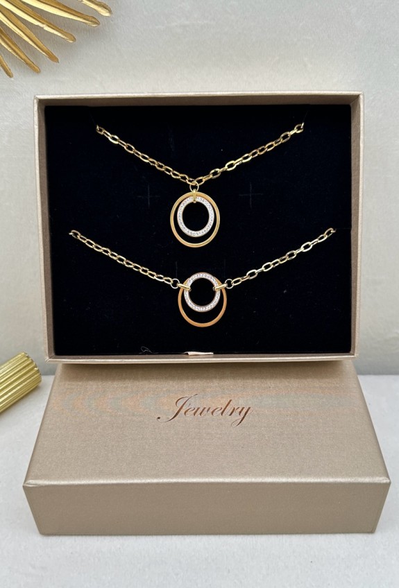 COFFRET BIJOUX EN ACIER INOXYDABLE