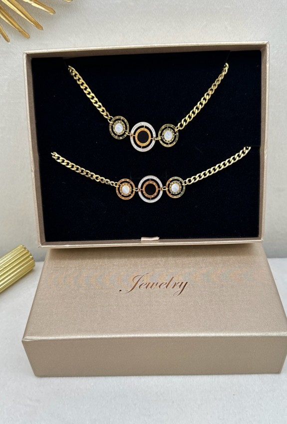 COFFRET BIJOUX EN ACIER INOXYDABLE