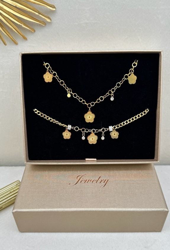 COFFRET BIJOUX EN ACIER INOXYDABLE