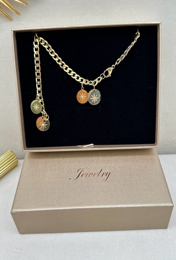 COFFRET BIJOUX EN ACIER INOXYDABLE