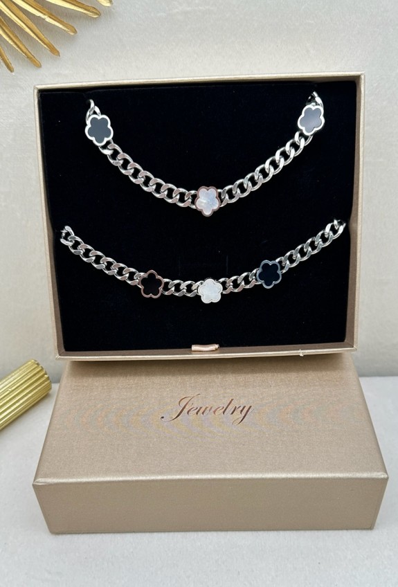 COFFRET BIJOUX EN ACIER INOXYDABLE