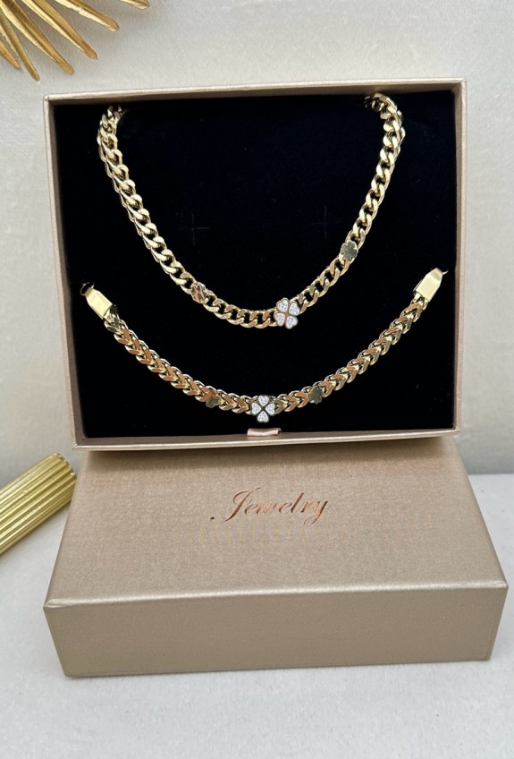 COFFRET BIJOUX EN ACIER INOXYDABLE