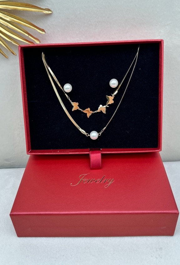 COFFRET BIJOUX EN ACIER INOXYDABLE