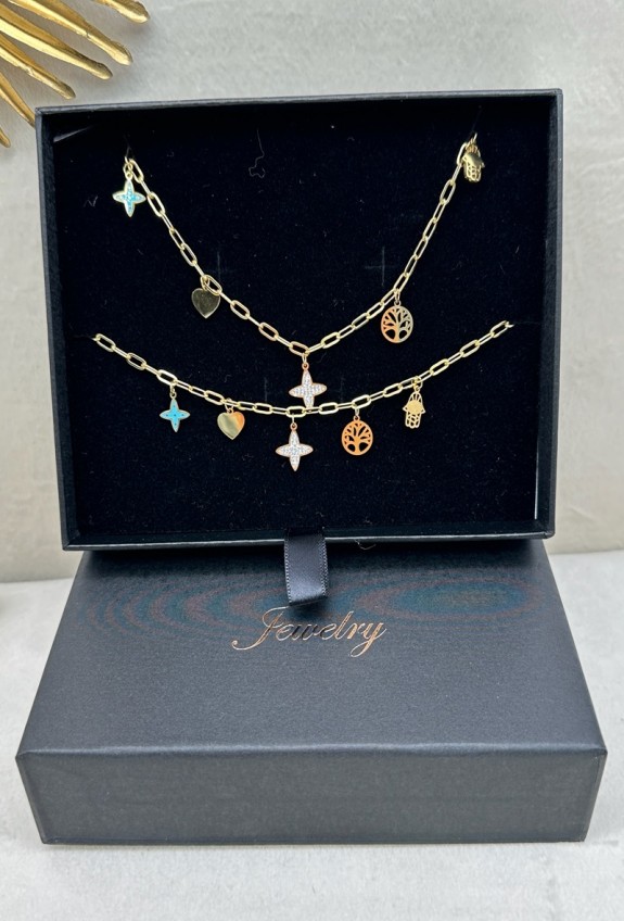 COFFRET BIJOUX EN ACIER INOXYDABLE