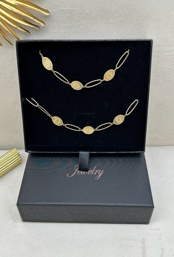 COFFRET BIJOUX EN ACIER INOXYDABLE