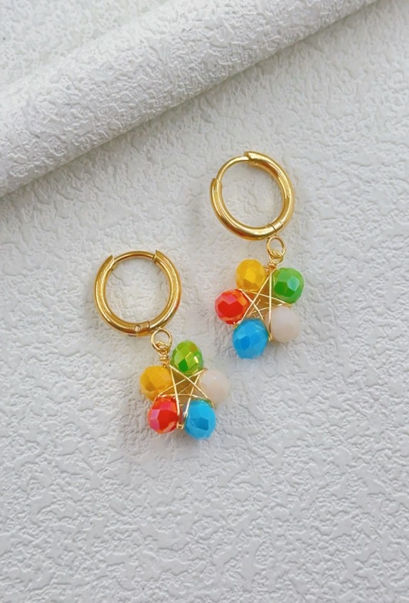 BOUCLES D'OREILLES EN ACIER INOXYDABLE