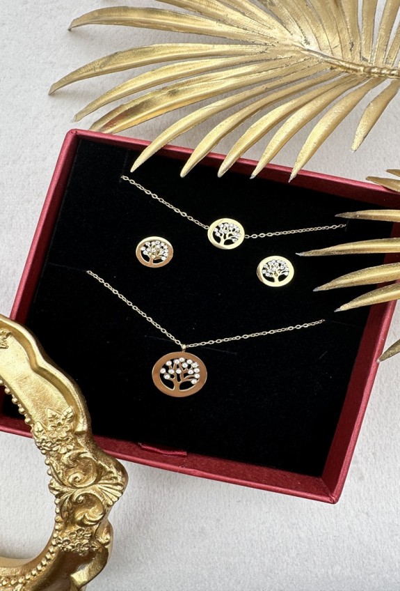 COFFRET BIJOUX EN ACIER INOXYDABLE